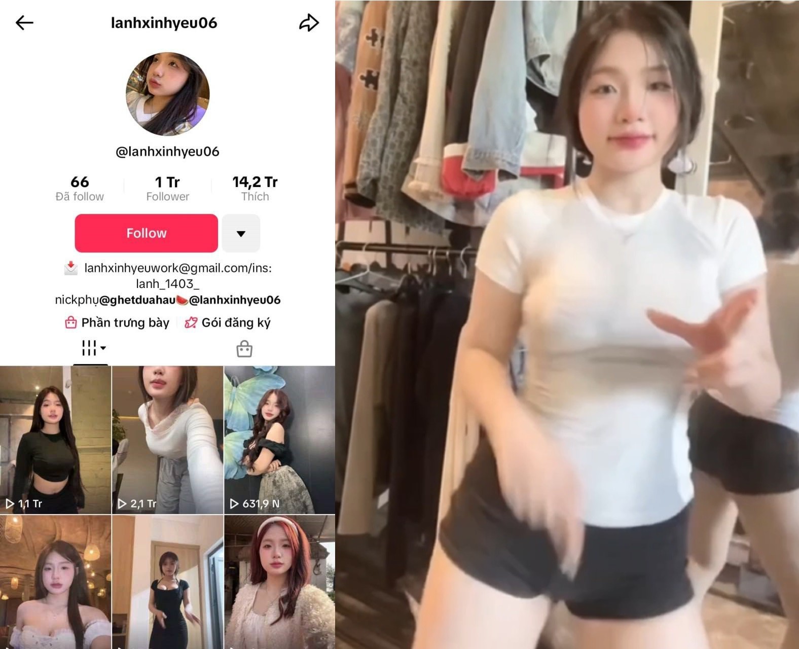 Clip sex tiktoker Lanhxinhyeu thổi kèn cho nam lộ ra